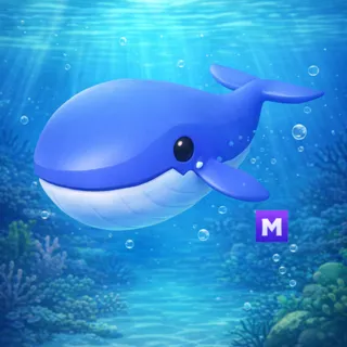 Mega Blue Whale
