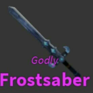 Gear Mm2 Frostsaber In Game Items Gameflip - roblox chainsaw gear id