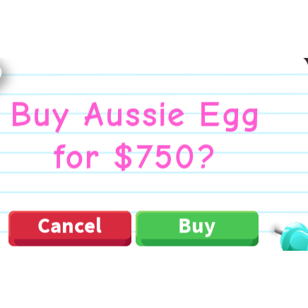 Pet Adoptme 10x Egg Aussie In Game Items Gameflip