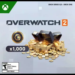 1000 Coins • Overwatch • Instant Delivery