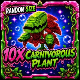 10x Carnivorous Plant
