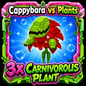 3x Carnivorous Plant
