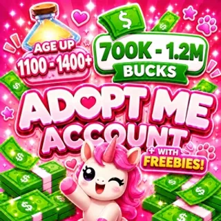 Adopt Me | 700k - 1.2M Bucks | 1100 - 1400+ Age-Up Potions
