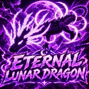 Silver Eternal Lunar Dragon