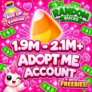 Adopt Me | 1.9M - 2.1M+ Candy Corn | Random Age-Up Potions | Random Bucks