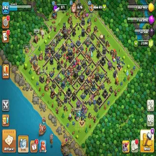 Clash of Clans 👑(COC)💎[ TH17] - MAXED🔥[13x EPIC EQUIPMENT ] [ HEROS SKIN] || HERO-100-100-90-75-50 || FULL SAFE ACC