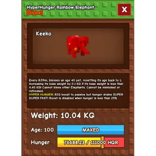 RBH Elephant 10.04 KG (GaG)