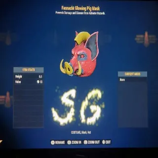 Glowing Pig