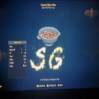 100 Canned Meat Stew