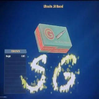 100,000 Ultracite .50 Rounds