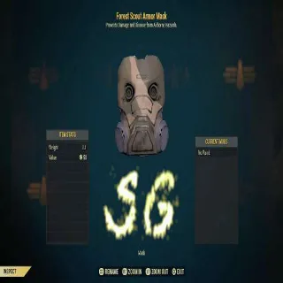 Forest Scout Armor Mask