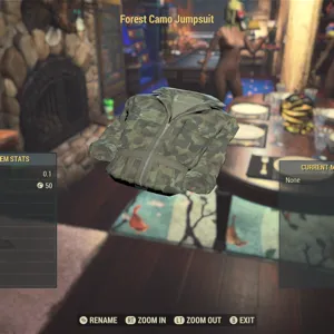 Forest camo jumpsuit