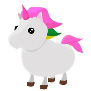 neon unicorn