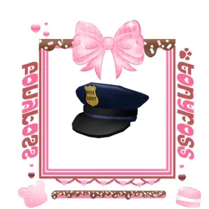 Roblox toy code rent-a-cop police hat