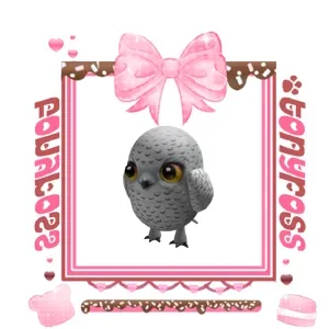 Roblox toy code - snowy owl shoulder pal