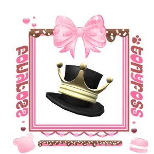 Roblox toy code - double fancy royal top hat