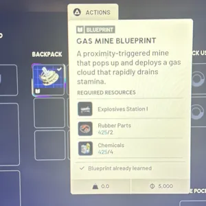 Gas Mine Blueprint
