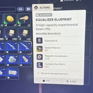 Equalizer Blueprint