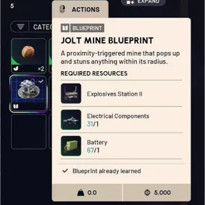 Jolt Mine Blueprint