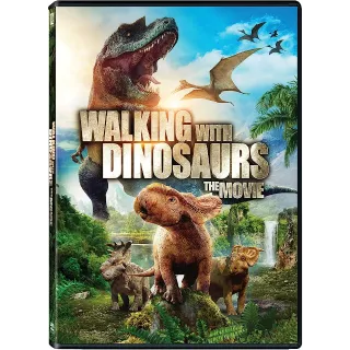 Walking with Dinosaurs HD Digital Movie Code Vudu or Movies Anywhere MA only.
