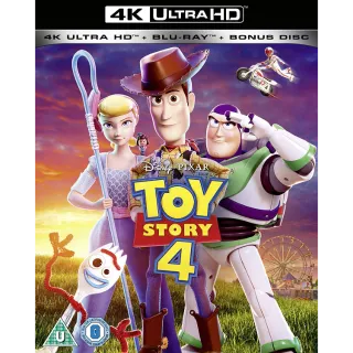 Toy story 4 4k Digital Movie Code Redeem MA side Only/split NO POINTS On Vudu or Movies Anywhere MA, Ports