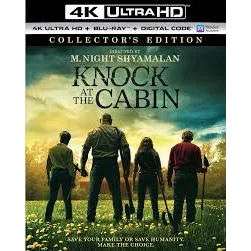 Knock At The Cabin Digital 4k Code Movies Anywhere MA Or Vudu, ports to vudu, iTunes, Google Play and Amazon.