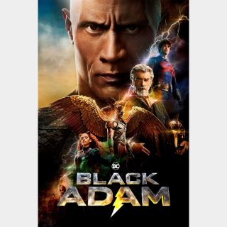 Black Adam HD Digital Code Movies Anywhere MA, ports to vudu, iTunes, Google Play and Amazon.
