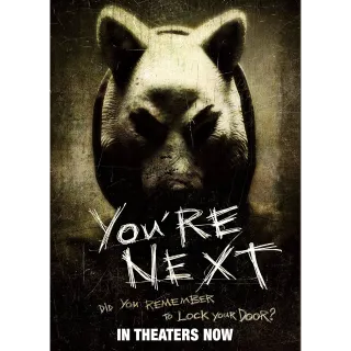 You're Next HD vudu only Digital Movie Code Won't port