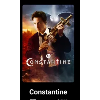 Constantine 4k Movies Anywhere or Fandango at home digital movie code ports to Vudu, MA, amazon, Gp
