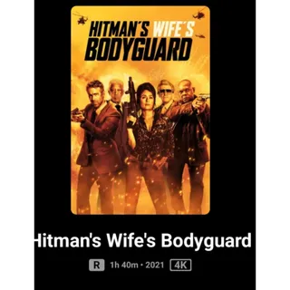 Hitmans wife's bodyguard 4k Digital Code Movies Anywhere MA, iTunes Vudu Only No Pts ports To iTunes, Google Play
