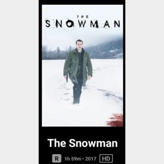 The Snowman Digital HD Code Vudu or Movies Anywhere MA.