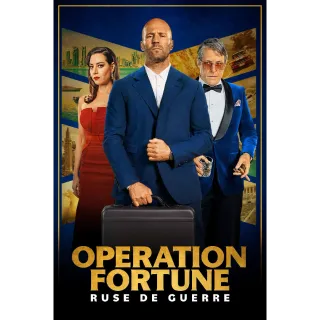 4k /UHD Operation Fortune rise de guerre Digital movie Code Vudu or 4k won't port