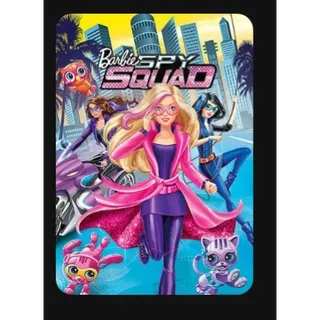 Barbie spy squad HD iTunes digital movie code ports to Vudu, MA, amazon, Gp