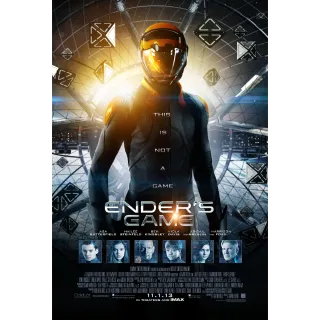 Enders Game 4k Digital Movie Code Itunes won't port