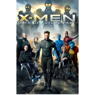 X Men days of the future past 4k iTunes digital movie code ports to Vudu, MA, amazon, Gp