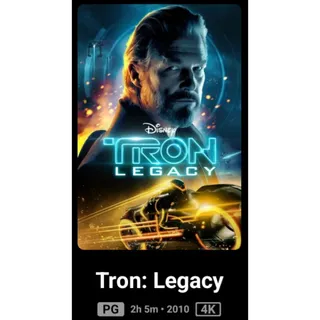 Disney Tron legacy 4k Movies Anywhere digital movie code ports to Vudu, MA, amazon, Gp
