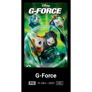 Disney G Force HD Movies Anywhere digital movie code ports to Vudu, MA, amazon, Gp
