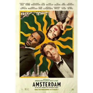 Amsterdam HD Digital Code Google Play Redeem Ports To MA, ports to vudu, iTunes, and Google Play