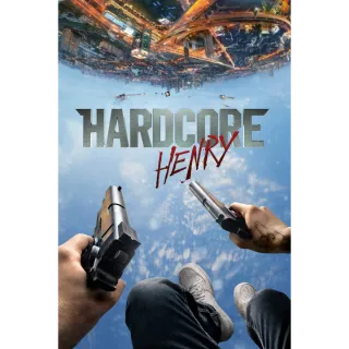 Hardcore Henry digital movie code HD iTunes only digital movie code ports to Vudu, MA, amazon, Gp