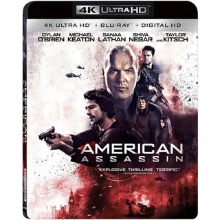 American Assassin 4k iTunes digital movie code ports to Vudu, MA, amazon, Gp