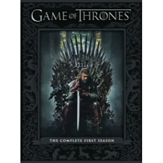 Game of thrones season 1 S1 HD iTunes digital code won't port