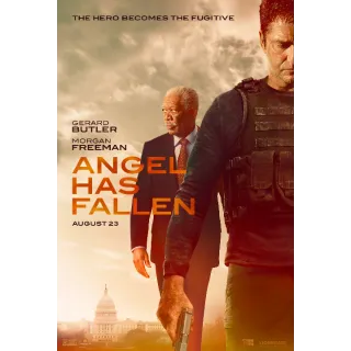 Angel Has Fallen 4k Code Vudu or 4k iTunes won't port