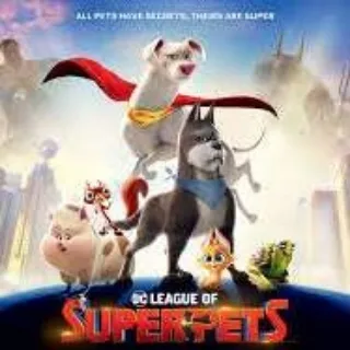 DC League Of Super Pets HD Digital Code Movies Anywhere MA, ports to vudu, iTunes, Google Play and Amazon.
