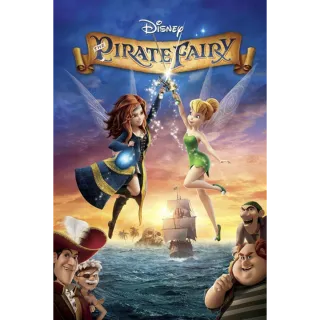Disney pirate Fairy HD digital movie code Google Play/GP ports to iTunes and Vudu