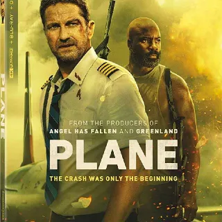 Plane 4k Digital Movie Code Vudu or 4k iTunes won't port