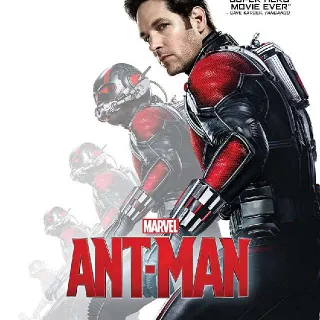 Ant Man HD Digital Code Google Play Redeem Ports To MA, ports to vudu, iTunes, and Google Play