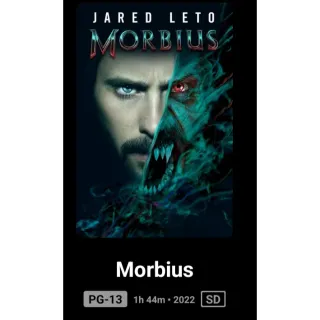 Morbius SD no pts Digital Code Vudu or ma ports.