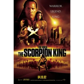 The scorpion king Digital Movie Code HD Vudu Or Movies Anywhere MA, ports to vudu, iTunes, and Google Play