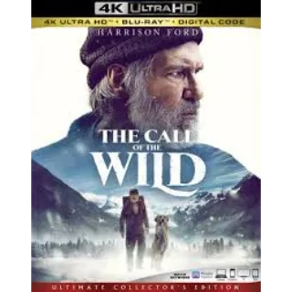 Call Of The Wild 4k Digital Movie Code Redeem MA side Only/split NO POINTS On Vudu or Movies Anywhere MA, Ports