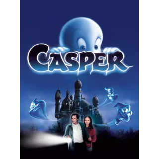 Casperl Digital Movie Code iTunes only digital movie code ports to Vudu, MA, amazon, Gp